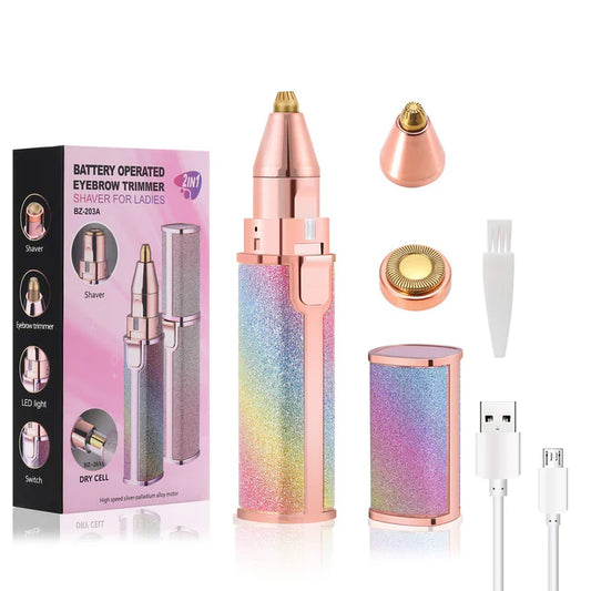 Rechargeable Flawless Hair Remover 2 in 1