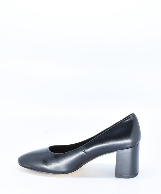 Classic Elegance Block Heel Pumps