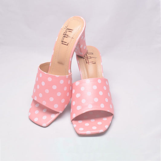 Polka Dot Chic Heels