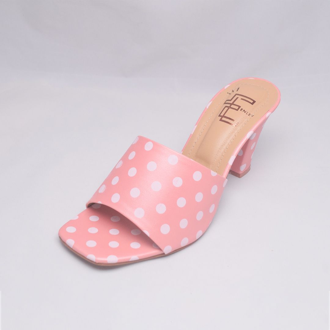Polka Dot Chic Heels
