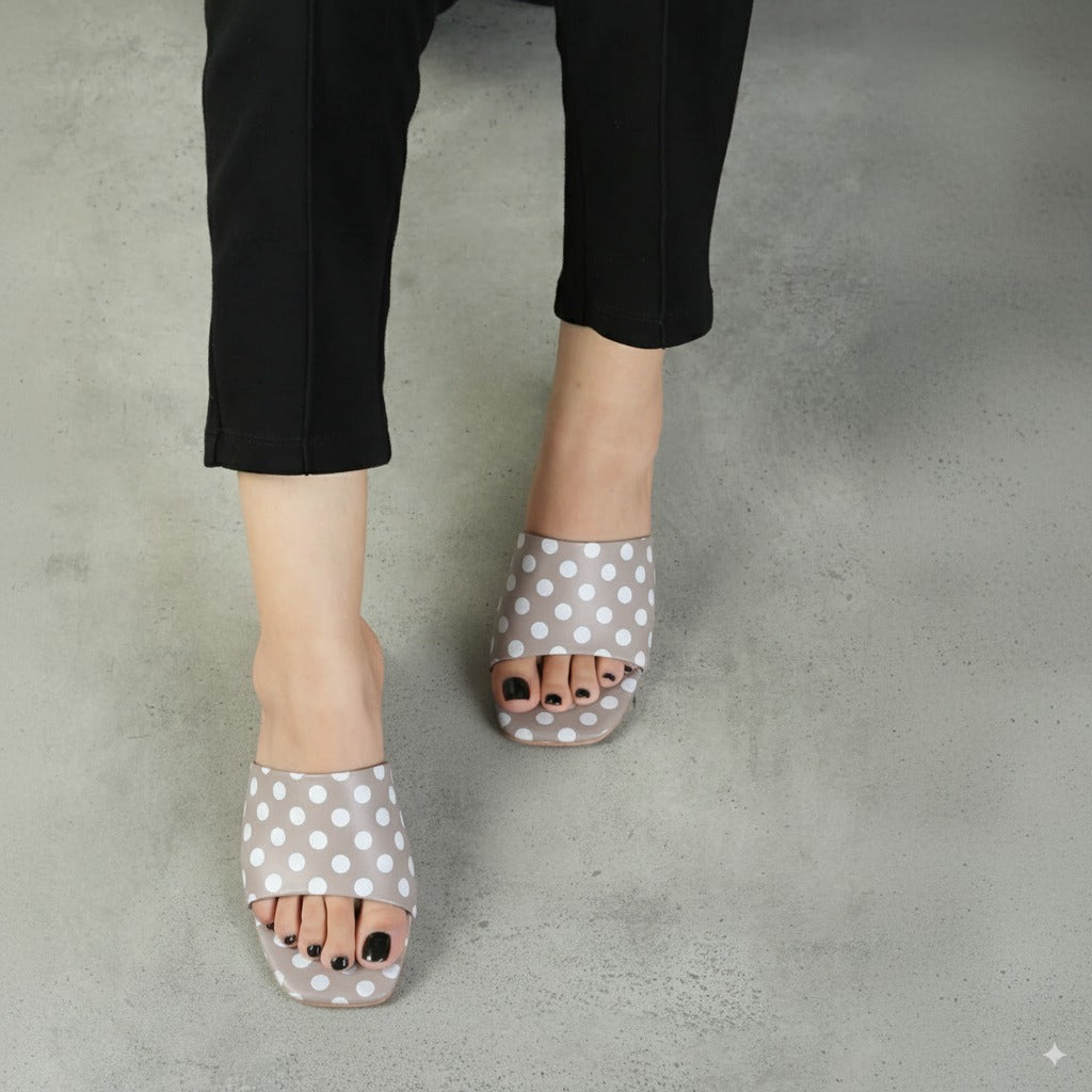 Polka Dot Chic Heels