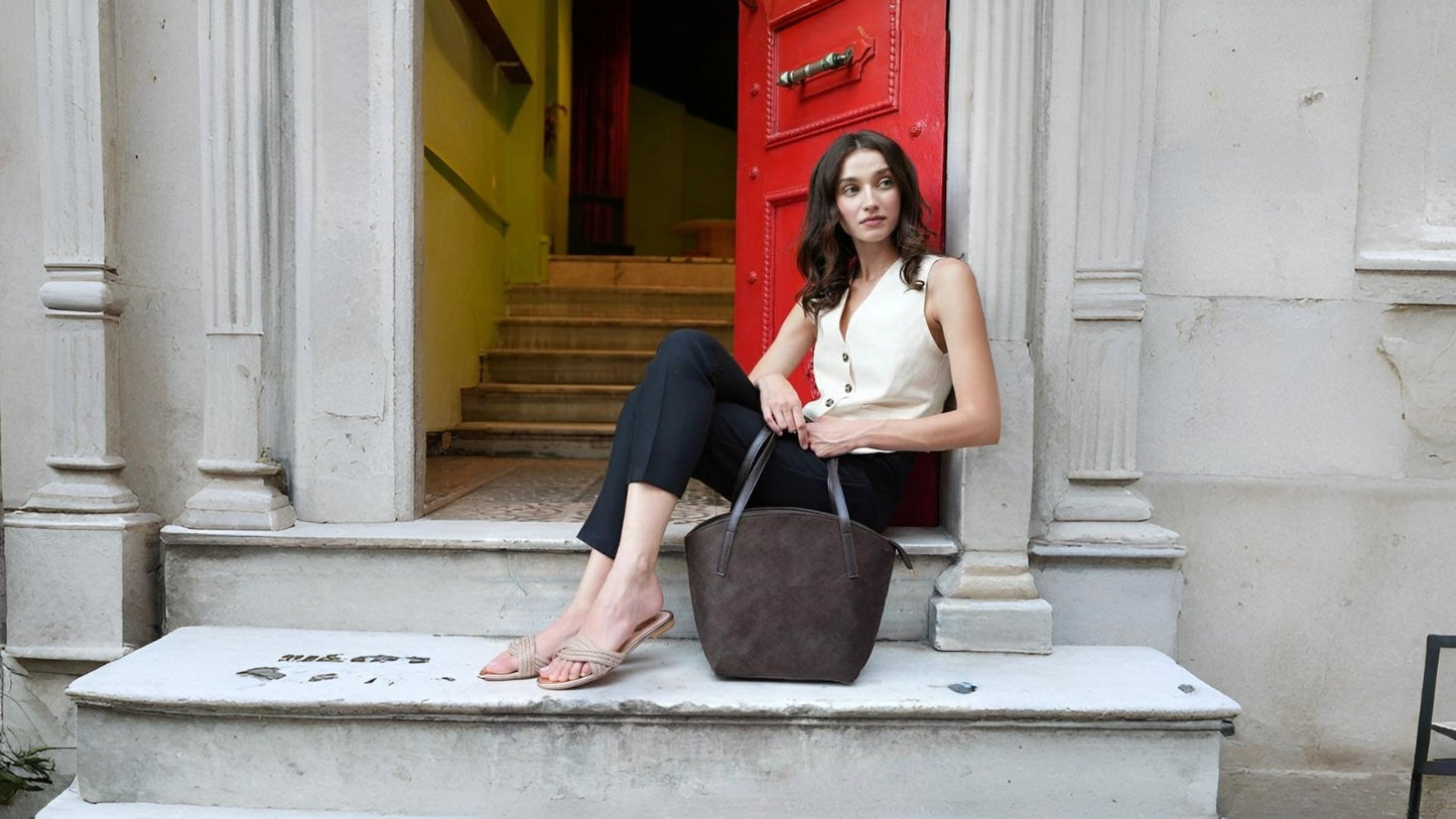 Glam Shine Flat Sandals